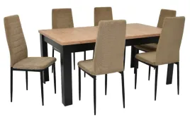 stol-rozkladany-90x160-200cm-dab-artisan-6-krzesel-sztruks-ciemny-bez