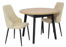 stol-okragly-100x100-rozkladany-do-130cm-2x-krzeslo-tapicerowane-kolory