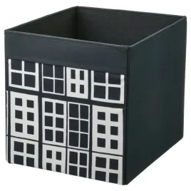 ikea-drona-pudelko-wklad-szuflada-kallax-czarny-wzor-okna
