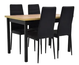 stol-rozkladany-70x120-160cm-4-krzesla-ekoskora-czarna-do-salonu-jadalni