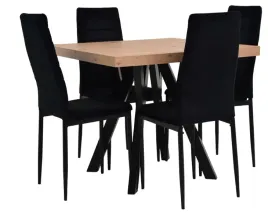stol-rozkladany-90x90-190cm-4-krzesla-welur-czarny