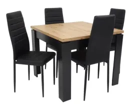 stol-rozkladany-90x90-120-cm-4-krzesla-industrialne-ekoskora-czarna