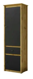szafa-uchylna-64-200-42cm-polki-szuflada-2-opcje-kolorystyczne