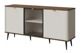 komoda-160-82-40-cm-przeszklony-front-kaszmir-orzech-nowoczesny-design