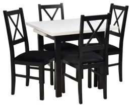 stol-rozkladany-80x80-110cm-4-krzesla-drewniane-tapicerowane-siedzisko