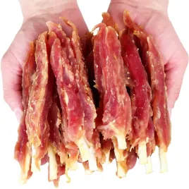 przysmak-przekaska-dla-psa-filet-z-kaczki-na-patyku-hauandmiau-500g