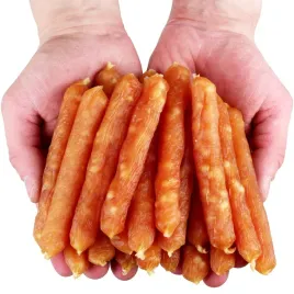 przysmak-przekaska-dla-psa-miekkie-kielbaski-z-kurczaka-hauandmiau-500g