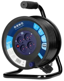 orno-przedluzacz-bebnowy-4-gniazda-2p-z-h05vv-f-3x1-5mm-50m-or-ae-13301-50m