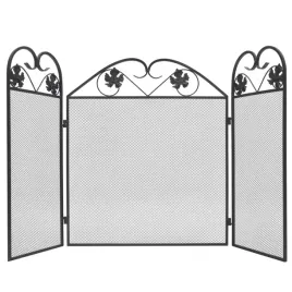 ekran-kominkowy-zelazny-3-skrzydlowy-z-siatka-czarny-102x61-cm