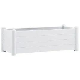 biala-donica-ogrodowa-pp-100-x-43-x-35-cm-pojemnosc-80-l