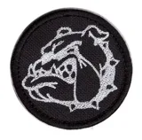 buldog-latka-naszywka-6cm