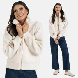 bluza-damska-ciepla-baranek-rozpinana-stojka-kieszenie-ecru-moraj-2xl-3xl