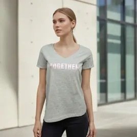t-shirt-koszulka-damska-bawelna-metaliczny-nadruk-dekolt-v-popielaty-l