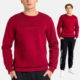 bluza-meska-dresowa-z-bawelna-wciagana-miekka-tloczony-napis-bordo-3xl