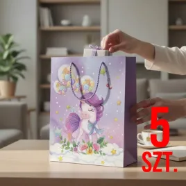 5-pak-torebka-torba-prezentowa-papierowa-ozdobna-jednorozec-zestaw