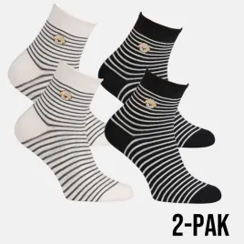 2-pak-skarpety-damskie-bawelniane-w-paski-ozdobny-haft-39-41