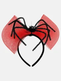 opaska-halloween-z-pajakiem-duza-kokarda-przebranie-stroj-zabawna-czerwona