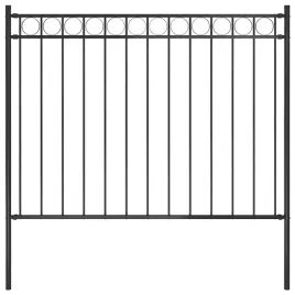 ozdobne-ogrodzenie-stalowe-czarne-181-x-170-cm-z-okragla-gora