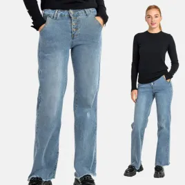 spodnie-jeansowe-damskie-jeansy-wide-leg-na-guziki-wysoki-stan-38-m