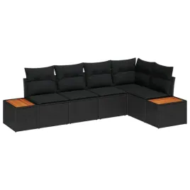 zestaw-modulowych-sof-ogrodowych-czarny-rattan-2-elementy