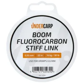 undercarp-boom-fluorocarbon-stiff-link-050mm-20m-14kg-30lb