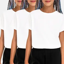 dziewczeca-koszulka-t-shirt-wf-3-pak-biala-134
