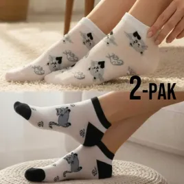 2-pak-skarpetki-skarpety-damskie-z-bawelna-w-koty-krotkie-zestaw-39-41