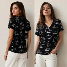 t-shirt-koszulka-bluzka-damska-bawelna-dekolt-w-serek-nadruk-koty-czarny-m