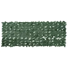 sztuczne-ogrodzenie-z-lisci-polietylenowych-ciemnozielone-200x75-cm