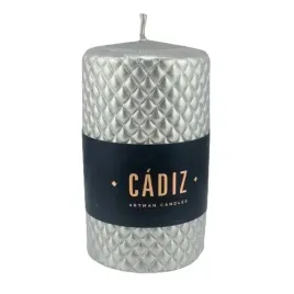 swieca-cadiz-walec-maly-fi7-srebrny-h11cm
