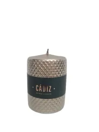 swieca-cadiz-walec-duzy-fi9-szampan-h11cm