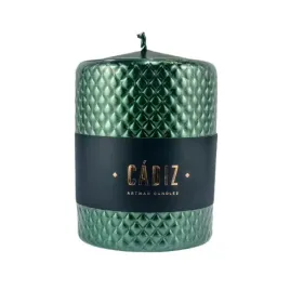 swieca-cadiz-walec-duzy-fi9-zielony-h11cm