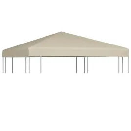 zadaszenie-altany-ogrodowej-z-poliestru-z-powloka-pvc-bezowe-3x3m