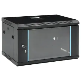 szafka-rack-6u-600x450x375mm-czarna-stal-walcowana