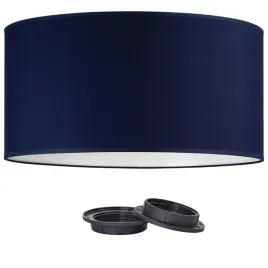 abazur-okragly-walec-tuba-40cm-granatowy