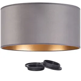 abazur-welurowy-okragly-tuba-40cm-welur-szary-zloty