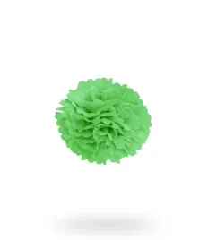 pompon-z-bibuly-kula-20cm-zielony-uniw