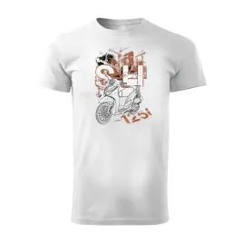 koszulka-motocyklowa-z-motocyklem-skuterem-skuter-na-motor-honda-sh125i-sh