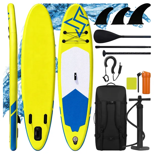 Deska do Pływania SUP Paddle Board Surfingowa Pompowana Duży Zestaw 305