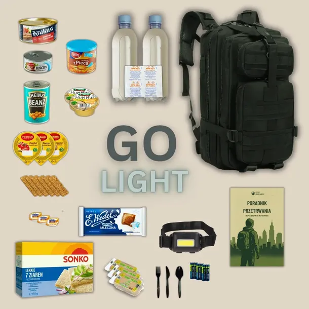 Plecak ewakuacyjny "GO Light"