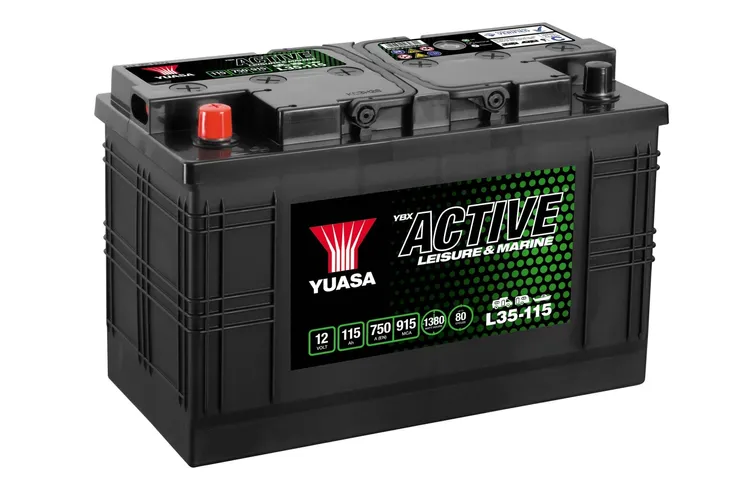 AKUMULATOR 115AH L+ YUASA Kamper Jacht