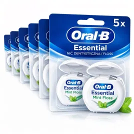 oral-b-nic-dentystyczna-woskowana-mietowa-50-metrow-nici-5-sztuk