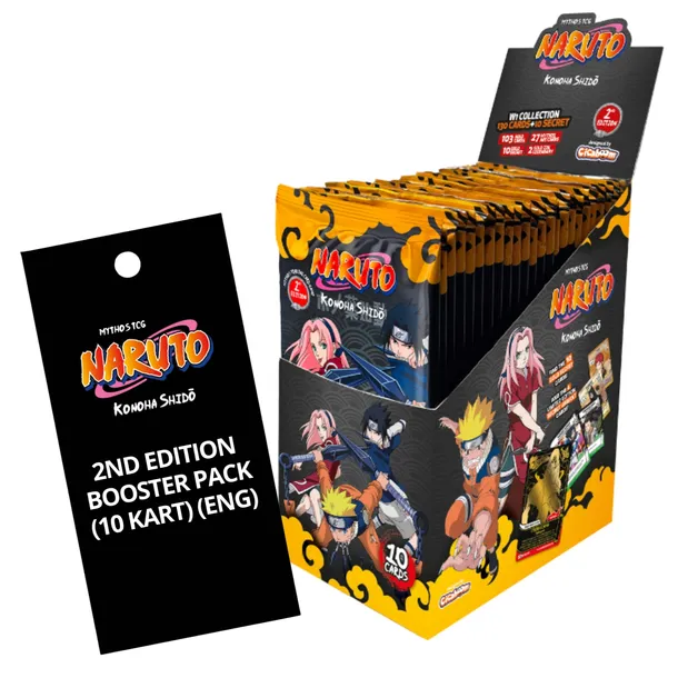 Naruto Mythos Tcg: Konoha Shido 2Nd Edition Booster
