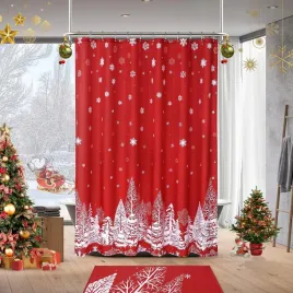 zaslona-prysznicowa-caromio-merry-christmas-swiateczna
