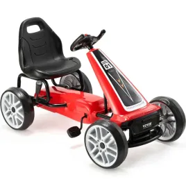 gokart-dzieciecy-na-pedaly-czerwony-5-12-lat-regulowane-siedzisko-stabilny