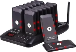 czarny-system-pagera-do-restauracji-998-kanalow