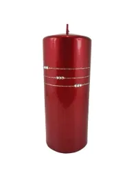 swieca-kolia-metalik-walec-bordo-h175cm