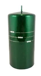 swieca-kolia-metalic-zielona-walec-sredni-14cm
