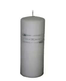 swieca-kolia-mat-walec-szary-h18cm