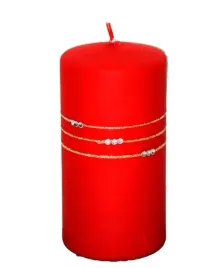 swieca-kolia-mat-walec-czerwony-h14cm